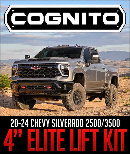 COGNITO 4-INCH ELITE LIFT KIT: 2020–2024 CHEVROLET SILVERADO