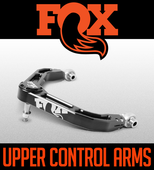 FOX FACTORY BILLET UPPER CONTROL ARMS NOW AVAILABLE AT DELUXE AUTO SOLUTIONS