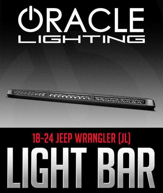 ORACLE LIGHTING INTEGRATED WINDSHIELD LED LIGHT BAR SYSTEM: 2018+ JEEP WRANGLER JL