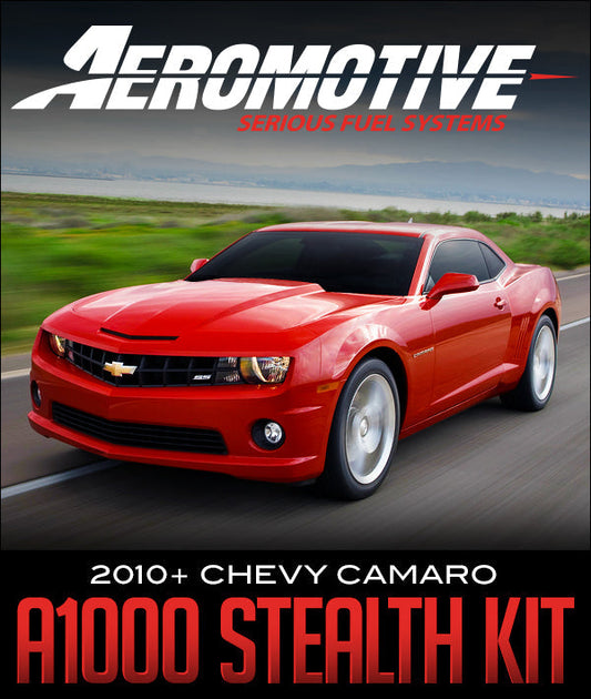 AEROMOTIVE A1000 STEALTH KIT FOR 2010+ CHEVROLET CAMARO NOW AVAILABLE
