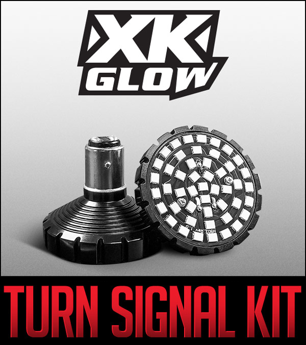 XKGLOW MOTORCYCLE REAR LED TURN SIGNAL KIT NOW AVAILABLE