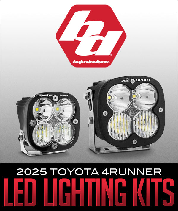 BAJA DESIGNS LED LIGHTING KITS: 2025 TOYOTA 4RUNNER