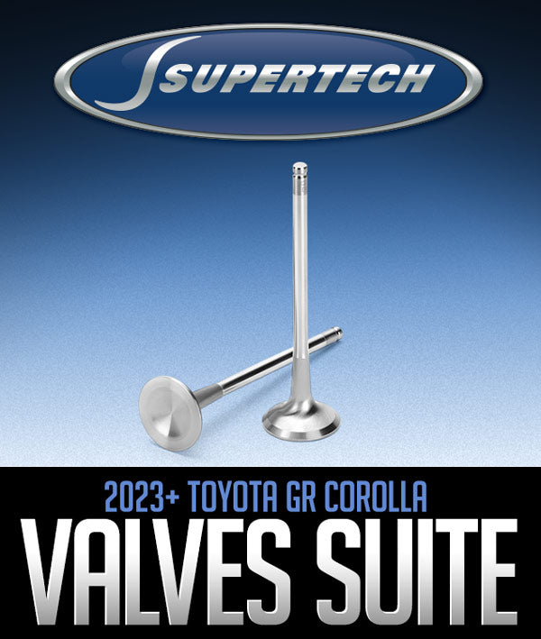 SUPERTECH PERFORMANCE VALVES SUITE: 2023+ TOYOTA GR COROLLA