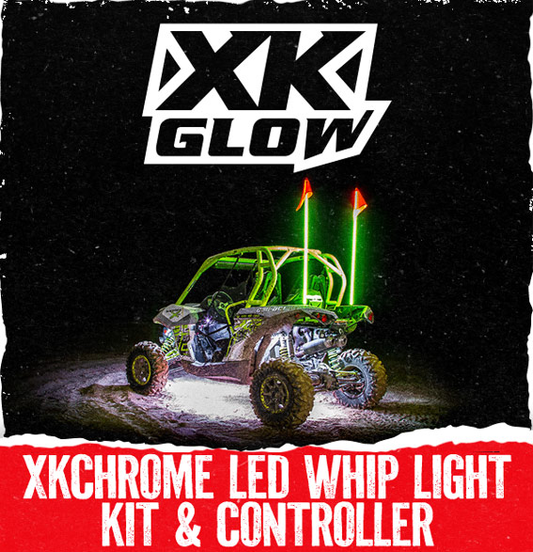 XKGlow XKchrome LED Whip Light Kit and Controller Available at Deluxe Auto Solutions